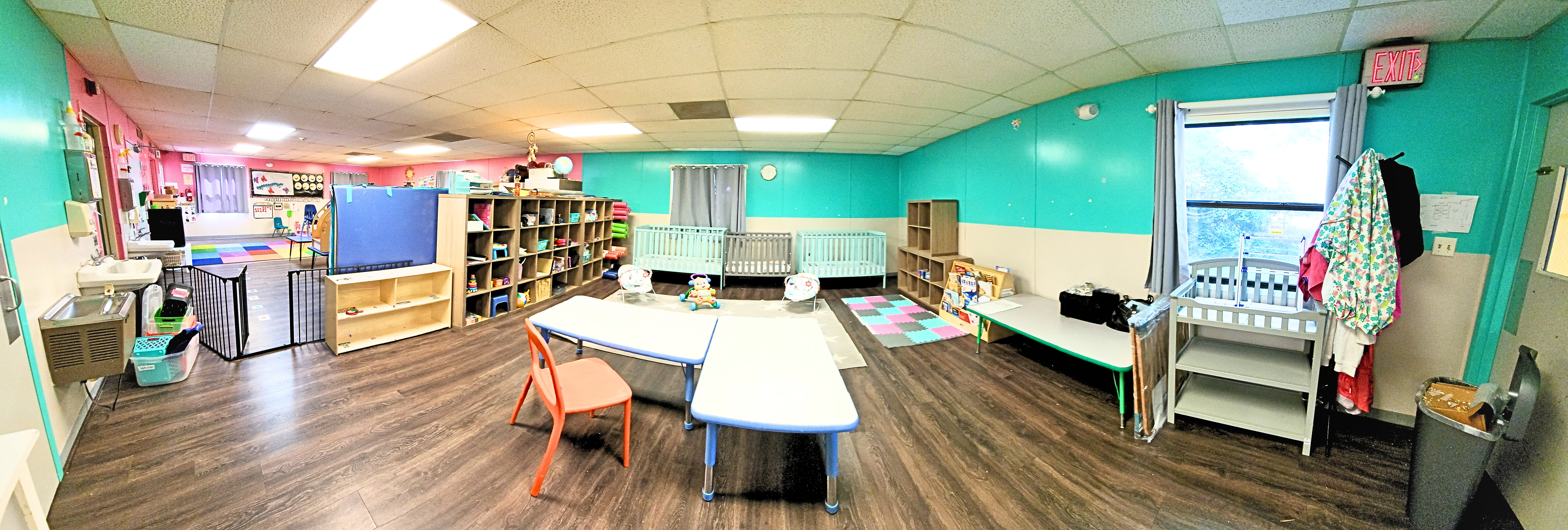 Nursery after professional organzing